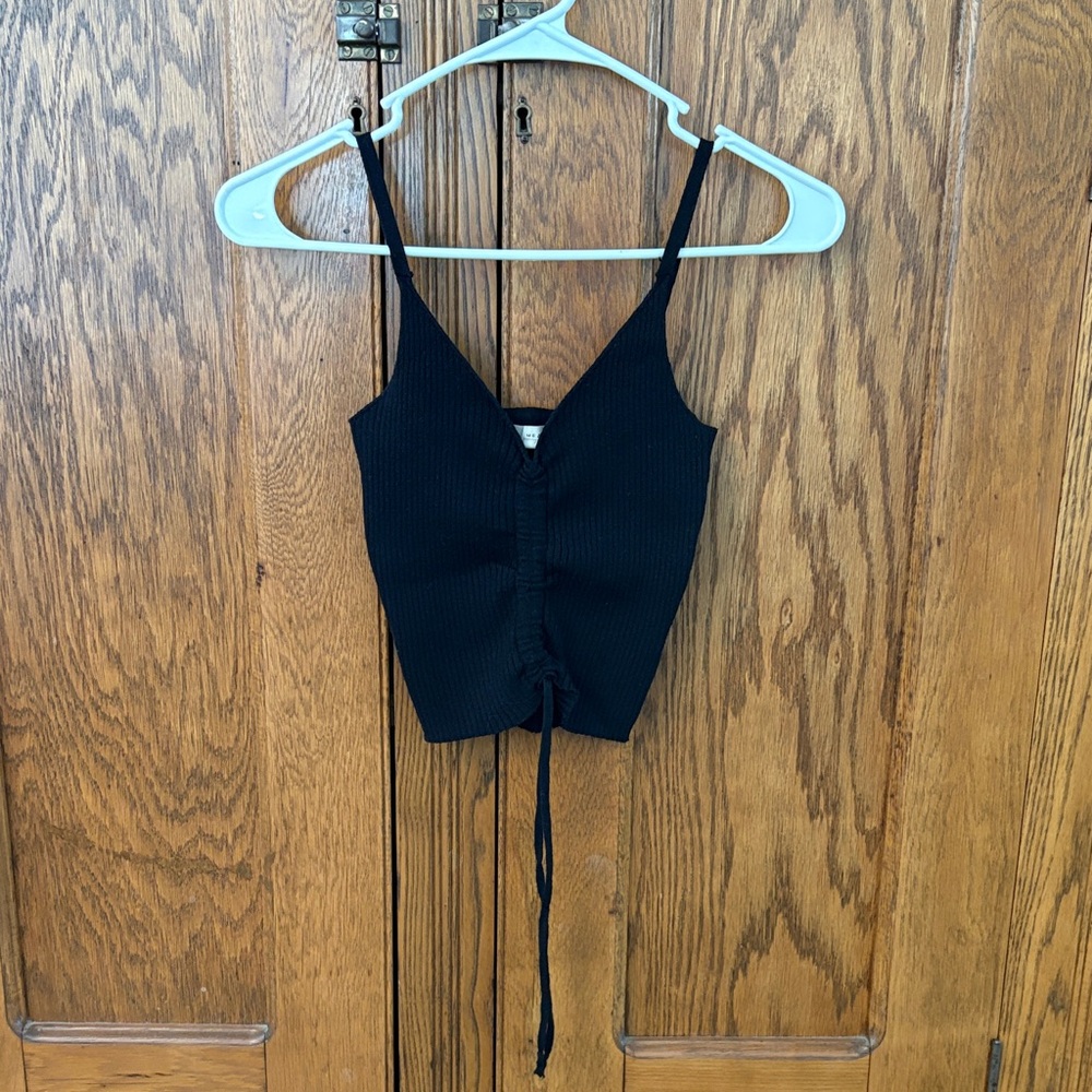 Black Sleeveless Top